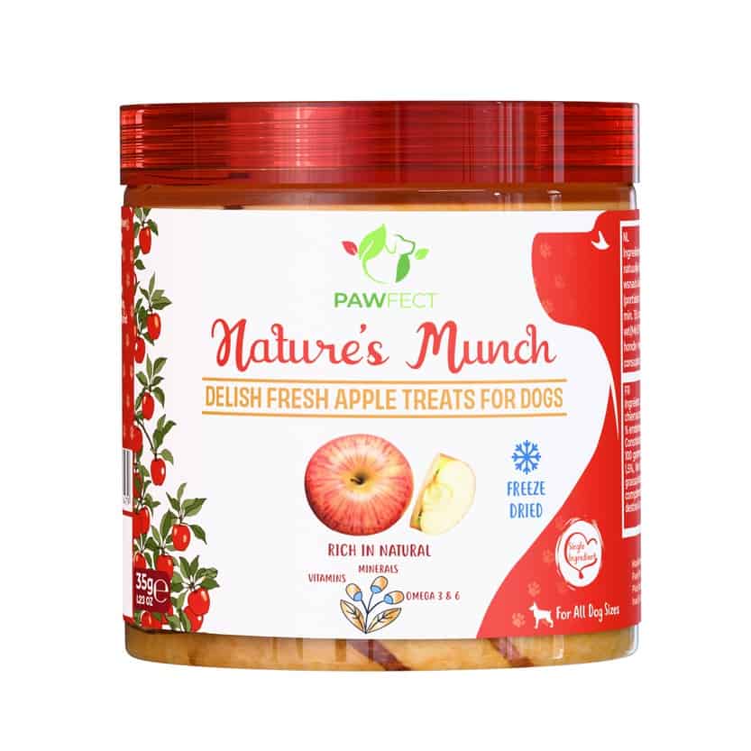 Pawfect Natures Munch Treats - Apple 35 gr