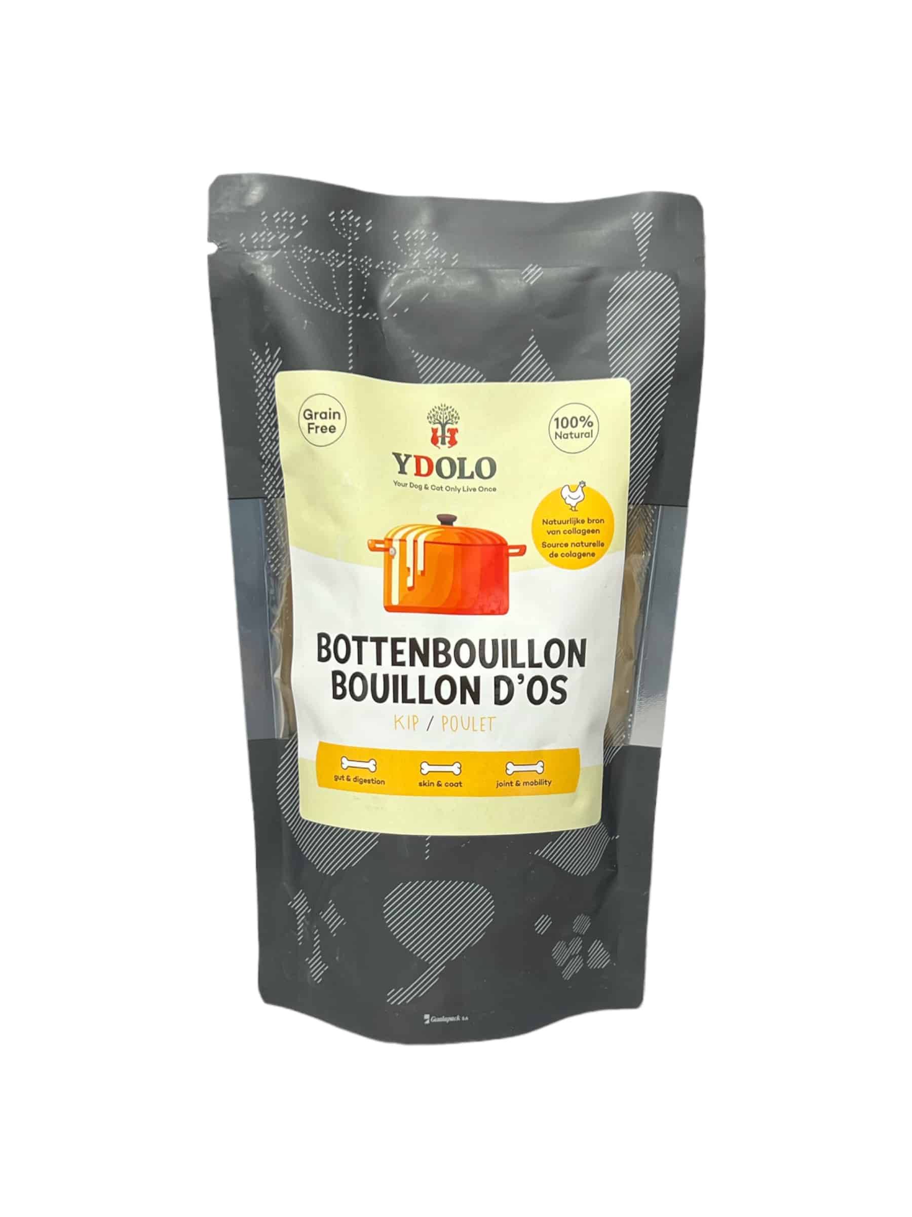 Ydolo Bottenbouillon kip 230 ml - Afbeelding 2