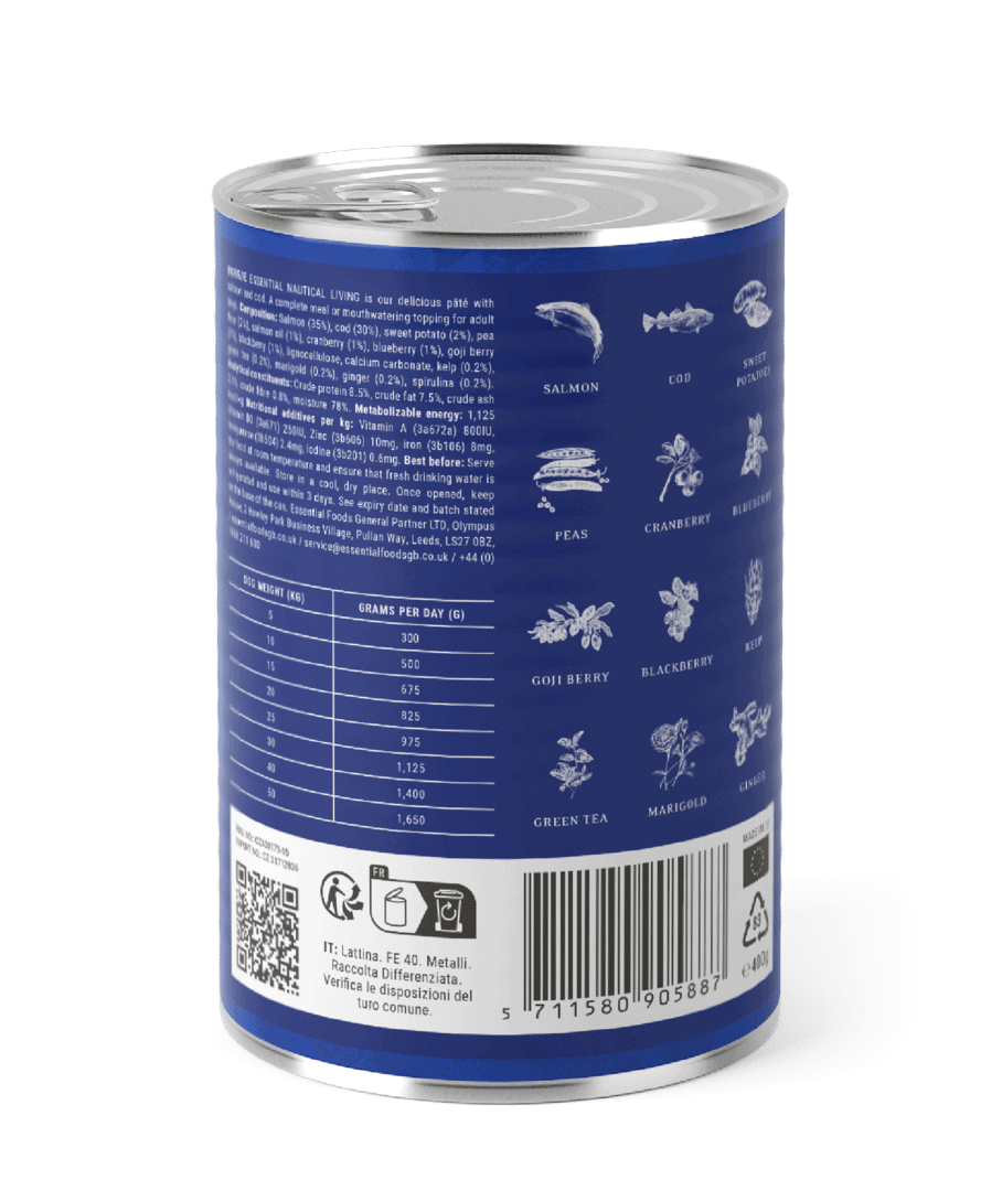 Essential Foods - Nautical Living Blikvoeding 400 gr - Afbeelding 2