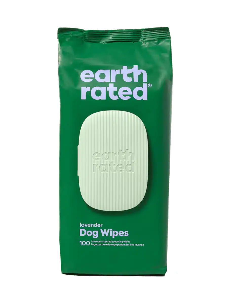 Earth Rated Dog Wipes Composteerbaar lavendel