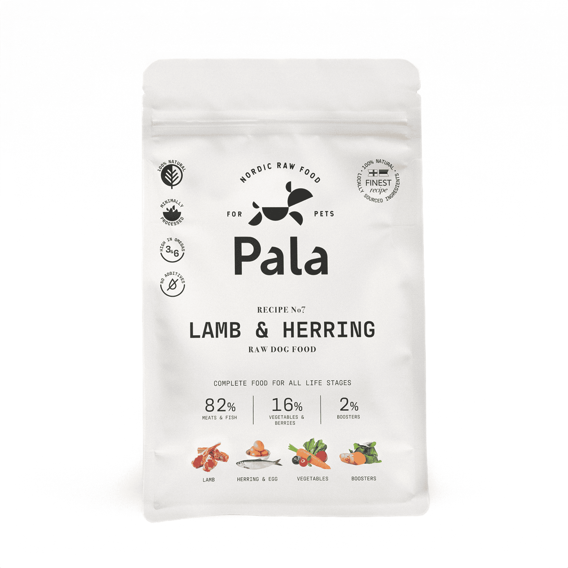 Pala Recipe #7 - Lamb & herring