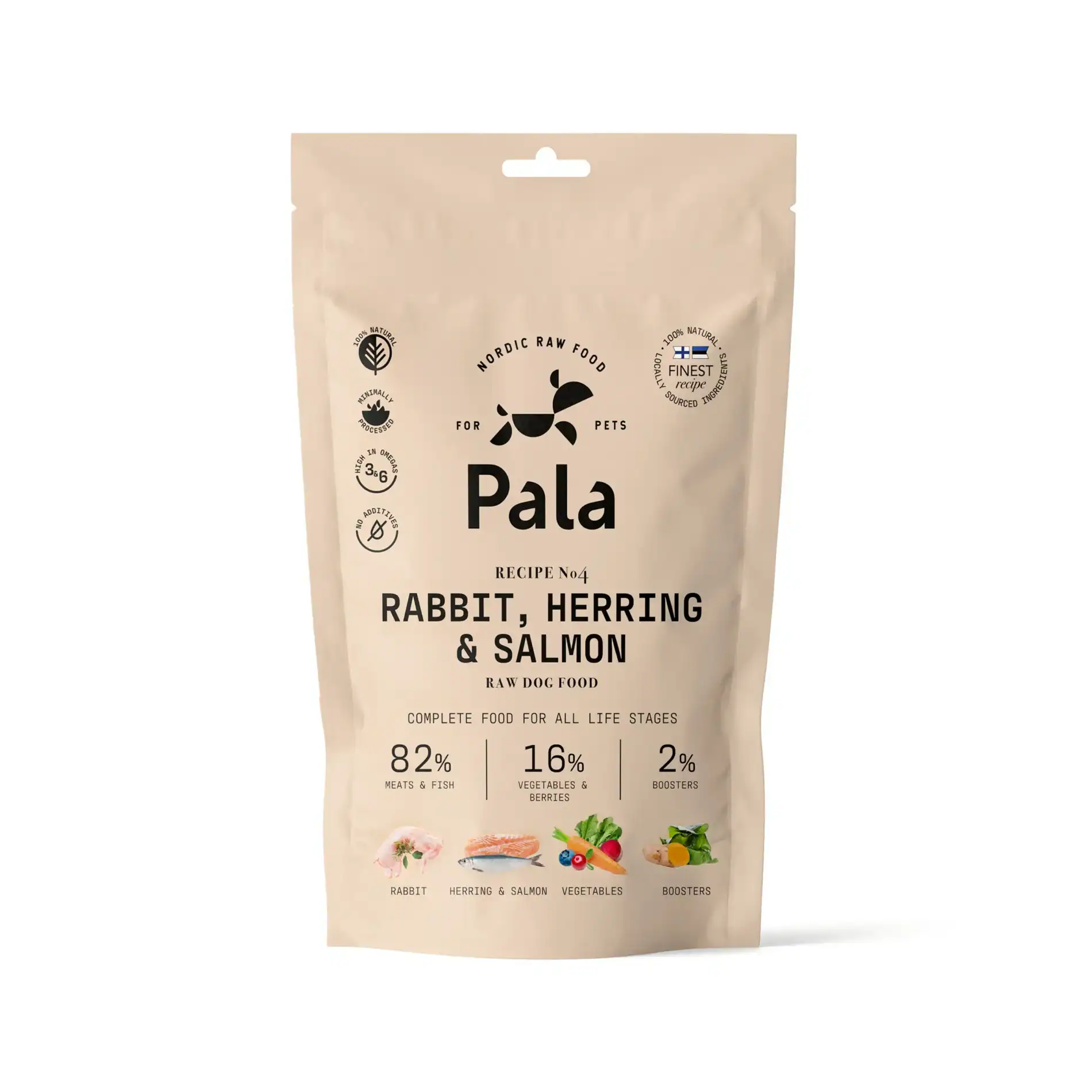 Pala Recipe #4 Rabbit, herring & salmon - Afbeelding 2