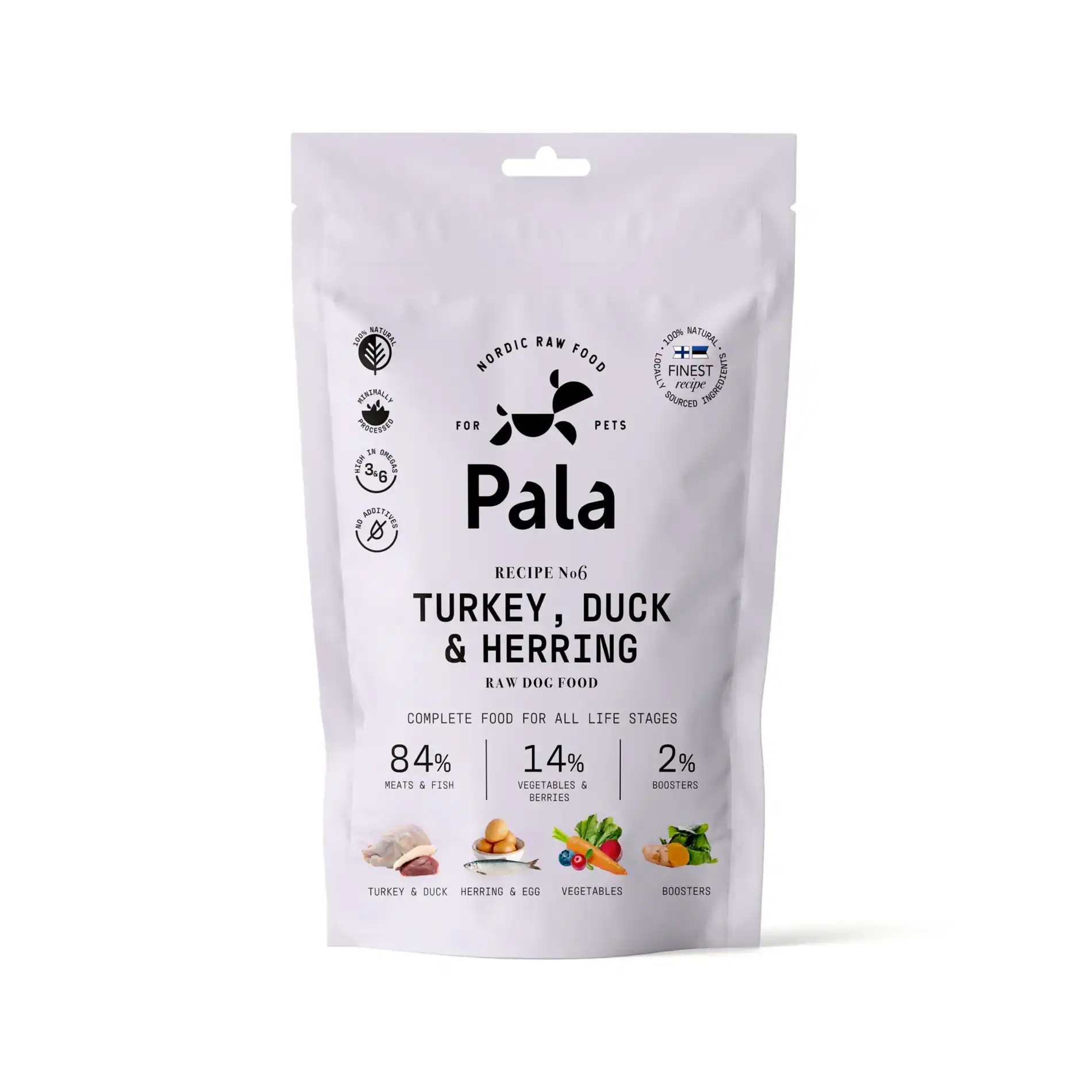Pala Recipe #6 - Turkey, duck & herring - Afbeelding 2