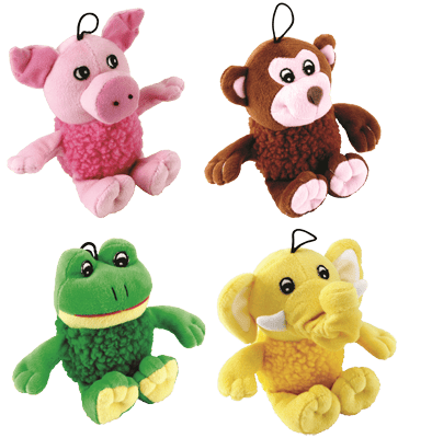 Gorpets set van 4 knuffels