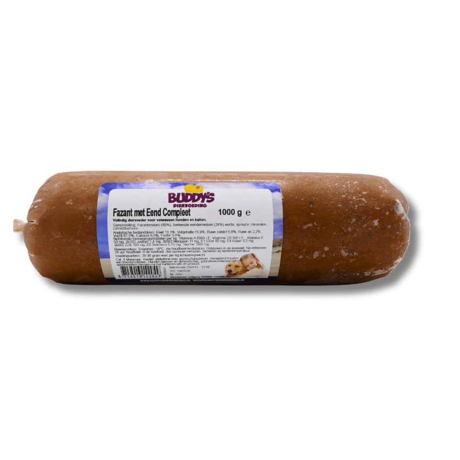Buddy Fazant met Eend compleet 1 kg