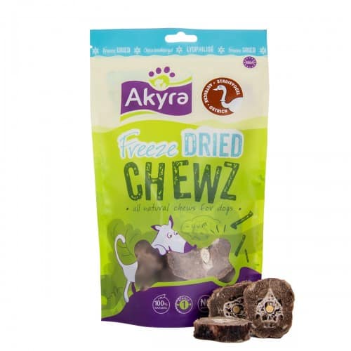 Akyra Freeze Dried Struisvogelnek 150 gr